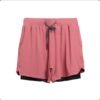 Gym Clothing Men Quick Dry 2 In 1 Gym Shorts Men Polyester Spandex Breathable Shorts Men Liner Running Fitness Shorts