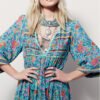 New Ladies Dress Printed Ethnic Long Skirt Bohemian Beach Skirt
