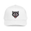 Wolf Head Baseball Cap — Fierce Red-Eyed Wolf Logo Cap
