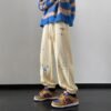 High-street Designer-style Relaxed Jogger Pants In A Cropped Length
