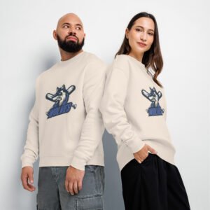 Veloré Street Wolf Unisex Relax Crew Neck Sweatshirt