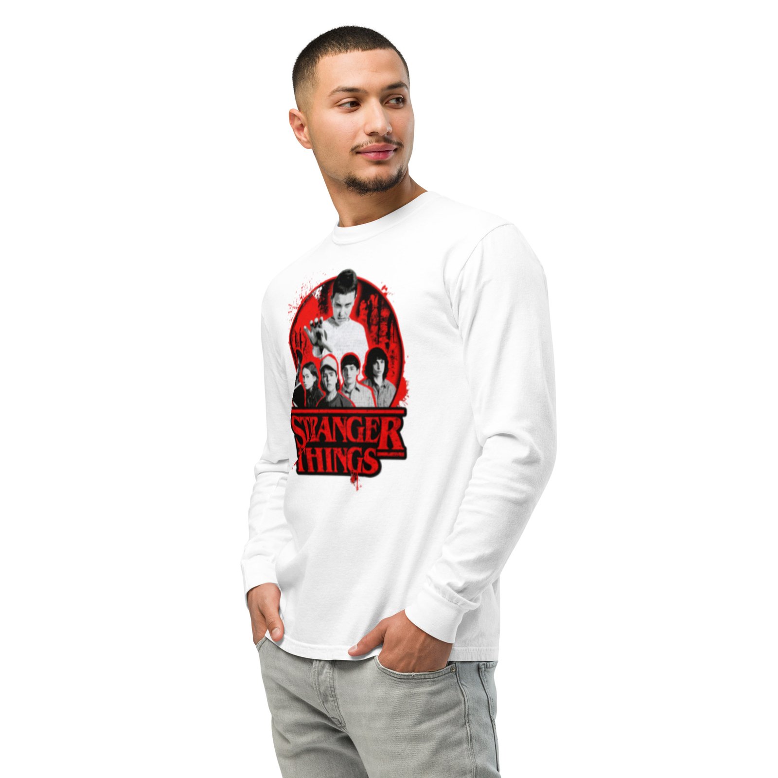 Stranger Things - heavyweight long-sleeve shirt