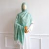 Vintage Cashew Jacquard Faux Cashmere Shawl Scarf For Women