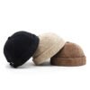 Autumn And Winter Light Board British Retro Melon Hat