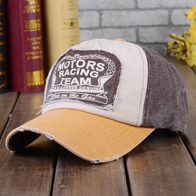 Retro Wash And Old Patch Summer Baseball Cap