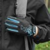 Outdoor Mountain Bike Long Finger Breathable Shock Absorption Wear-resistant Cycling Gloves