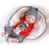 Bebes Reborn Dolls Realistic 49CM Soft Full Body Silicone