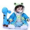 Newborn Baby Dolls Silicone 47CM Soft Cloth
