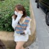 New Womens Japanese-style Vesthoodie
