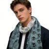 Understated Elegance Subtle Pattern Scarf