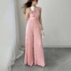 Elegant Solid Color Jumpsuit For Women