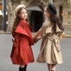 Double-breasted Double-breasted Jacket For Girls In Spring And Autumn
