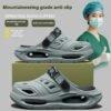 Slippers Men's Summer Outdoor Hole Shoes Deodorant And Non-slip