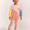 Girls' Towel Embroidery Children's Clothing Cute Suit