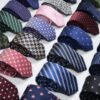 Fashion Exquisite Jacquard Tie Wedding Groom