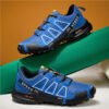 Men's Super Lightweight Breathable Shock Absorption Off-road Trekking Shoes