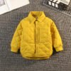 Boys Puffer Jacket Children Thin Cotton Clothing Fashionable Thickened