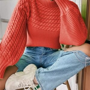New Versatile Age-reducing Turtleneck Sweater For Fall And Winter