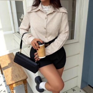 Stylish And Minimalist Long Sleeve Top For Women