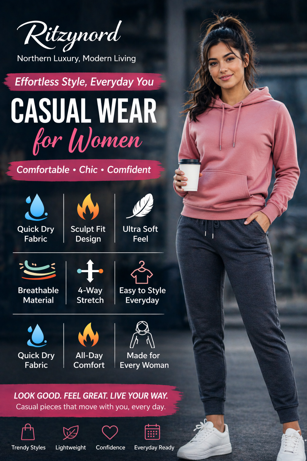 Ultimate Guide to Casual Wear for Women: Effortless Style with Ritzynord