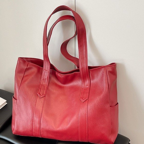 Shoulder Handbag Crossbody Bag With Mirror Large Capacity Storage