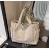 Autumn And Winter Leisure One Shoulder Shopping Bag Advanced Sensor Service Tote