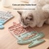 Pet Licking Mat Silicone Pad Cat And Dog Feeding Dish
