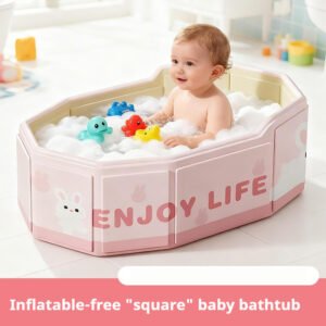 Foldable Baby Bathtub Storage-friendly Bathing Tub Designed Specifically For Children