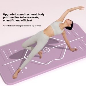 Home Yoga Mat Body Line TPE Anti-skid Shock Absorption