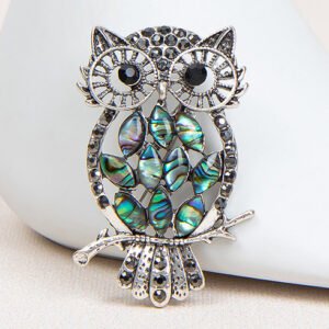 A Variety Of Adorable Animal Enamel Owl Brooches